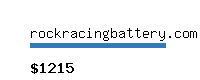 rockracingbattery.com Website value calculator