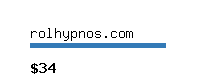 rolhypnos.com Website value calculator