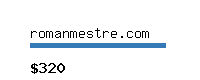 romanmestre.com Website value calculator