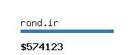 rond.ir Website value calculator