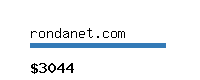 rondanet.com Website value calculator