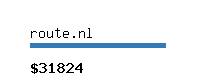 route.nl Website value calculator