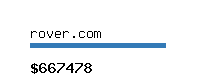 rover.com Website value calculator