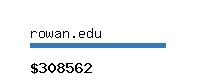 rowan.edu Website value calculator