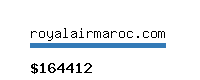 royalairmaroc.com Website value calculator