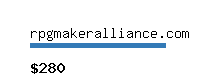 rpgmakeralliance.com Website value calculator