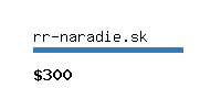 rr-naradie.sk Website value calculator