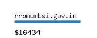 rrbmumbai.gov.in Website value calculator