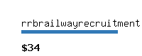 rrbrailwayrecruitment.in Website value calculator