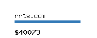 rrts.com Website value calculator