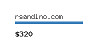 rsandino.com Website value calculator