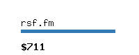 rsf.fm Website value calculator