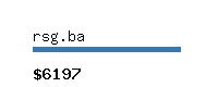 rsg.ba Website value calculator