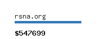 rsna.org Website value calculator