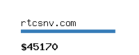 rtcsnv.com Website value calculator