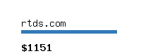 rtds.com Website value calculator