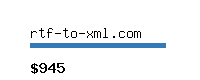 rtf-to-xml.com Website value calculator