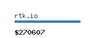 rtk.io Website value calculator