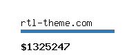 rtl-theme.com Website value calculator