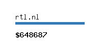 rtl.nl Website value calculator