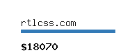 rtlcss.com Website value calculator