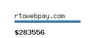 rtowebpay.com Website value calculator