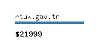 rtuk.gov.tr Website value calculator