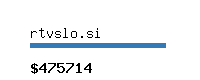 rtvslo.si Website value calculator