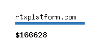 rtxplatform.com Website value calculator