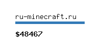 ru-minecraft.ru Website value calculator