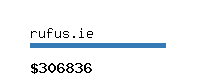 rufus.ie Website value calculator