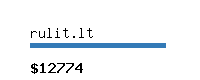 rulit.lt Website value calculator