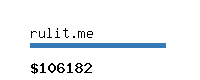 rulit.me Website value calculator