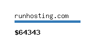 runhosting.com Website value calculator