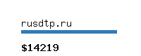 rusdtp.ru Website value calculator