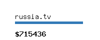 russia.tv Website value calculator