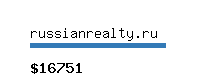 russianrealty.ru Website value calculator