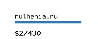 ruthenia.ru Website value calculator