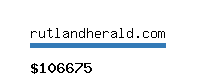 rutlandherald.com Website value calculator