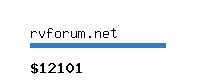 rvforum.net Website value calculator