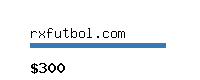 rxfutbol.com Website value calculator