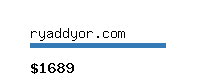 ryaddyor.com Website value calculator