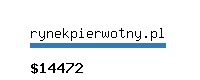 rynekpierwotny.pl Website value calculator