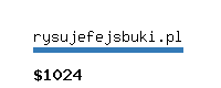 rysujefejsbuki.pl Website value calculator