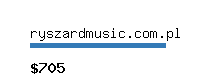 ryszardmusic.com.pl Website value calculator