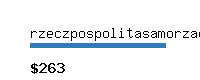rzeczpospolitasamorzadna.pl Website value calculator