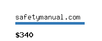 safetymanual.com Website value calculator