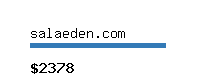 salaeden.com Website value calculator
