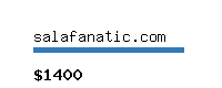 salafanatic.com Website value calculator