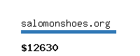 salomonshoes.org Website value calculator